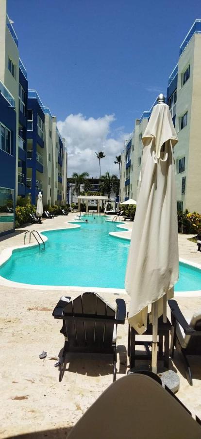 Chic Beachfront Apartment - Private Beach Access Punta Cana Exterior photo
